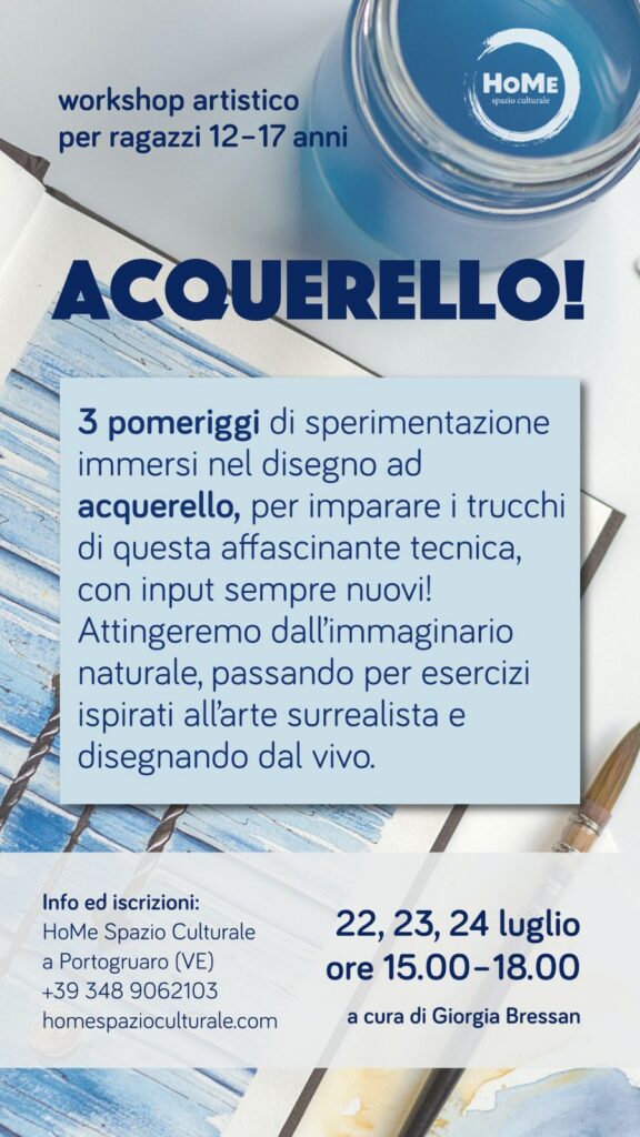 workshop acquerello ragazzi
